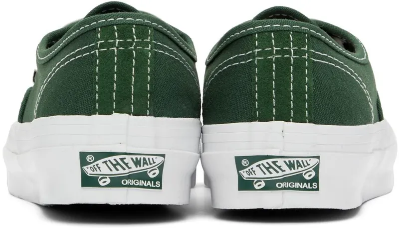 Museum of Peace & Quiet Green Vans Edition OG Authentic LX Sneakers (VN0A4BV9BC6)