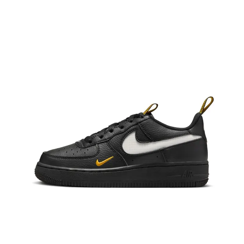 Nike Air Force 1 LV8 GS Mini Swoosh Black (HF0095-001)