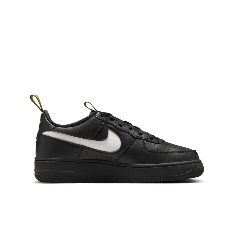 Nike Air Force 1 LV8 GS Mini Swoosh Black (HF0095-001)
