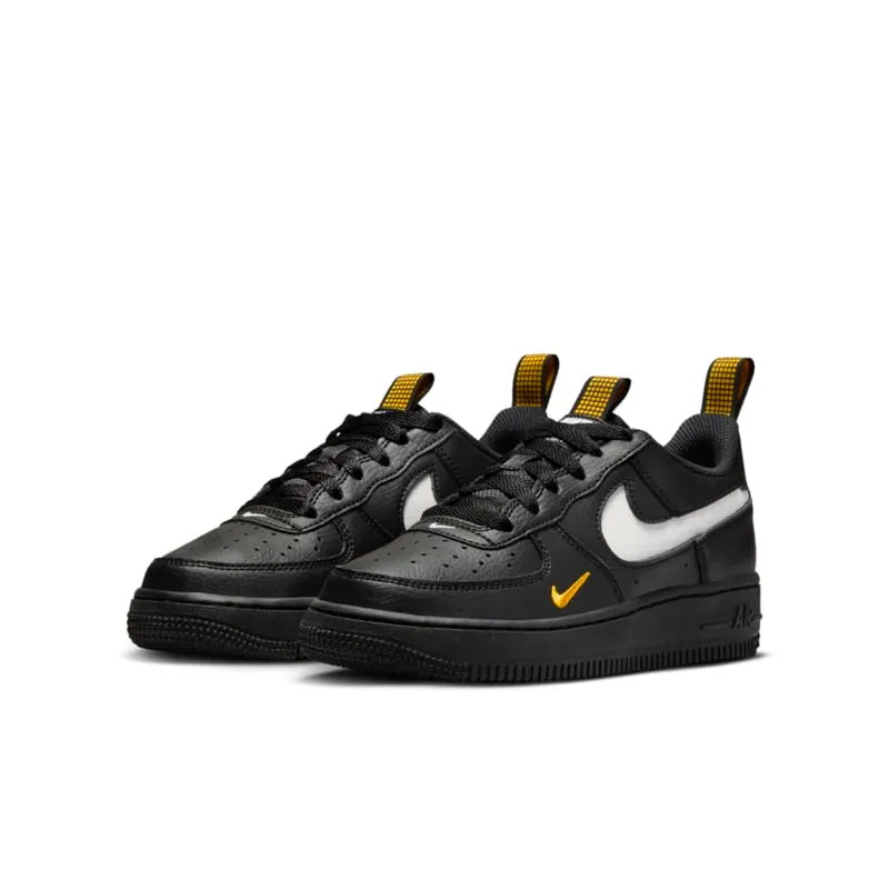 Nike Air Force 1 LV8 GS Mini Swoosh Black (HF0095-001)
