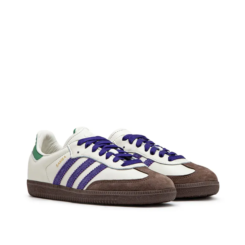adidas WMNS Samba OG (White / Purple / Green)