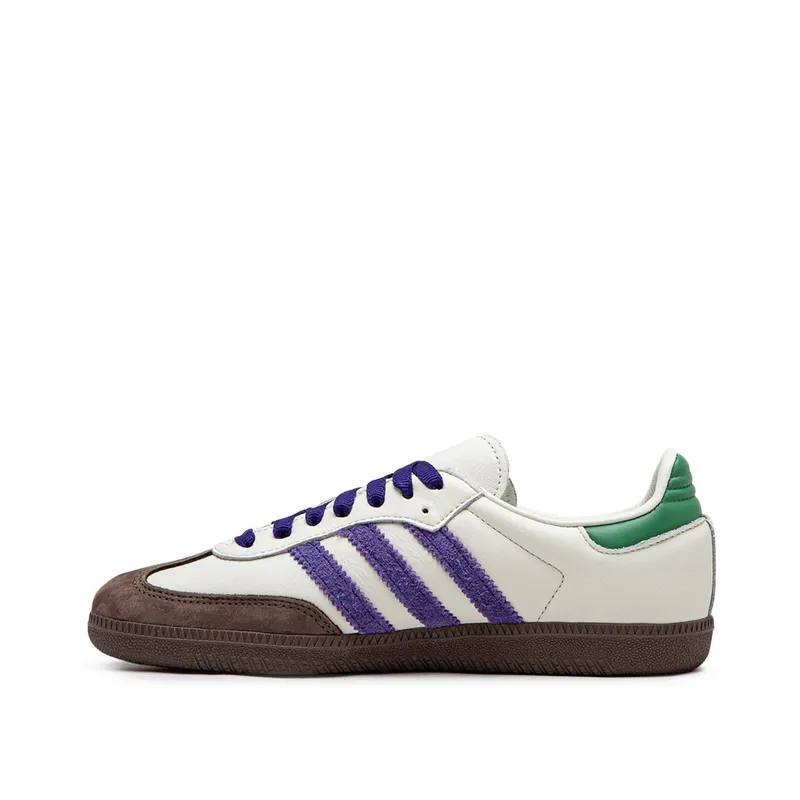 adidas WMNS Samba OG (White / Purple / Green)