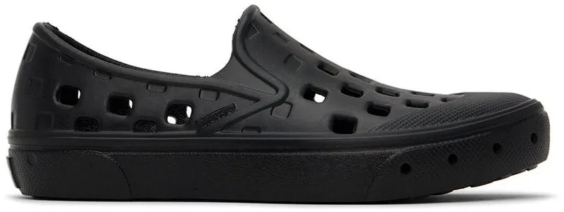 Vans Kids Black Slip-On TRK Little Kids Sneakers (VN0A4UVIBLK1)