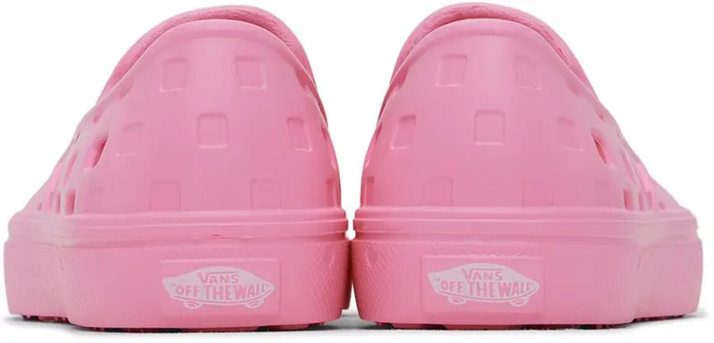 Vans Kids Pink Slip-On TRK Little Kids Sneakers (VN0A4UVIASC1)