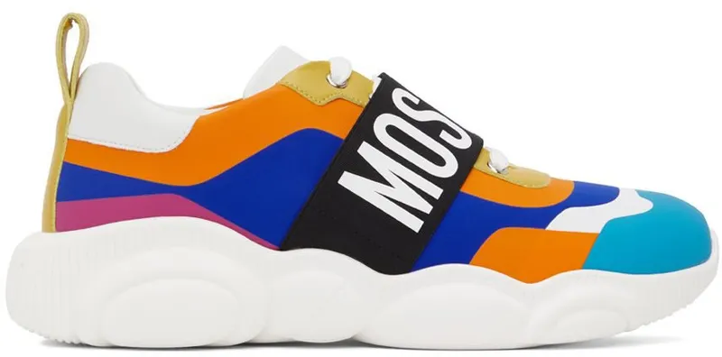 Moschino Multicolor Teddy Sneakers (MB15343G0E)
