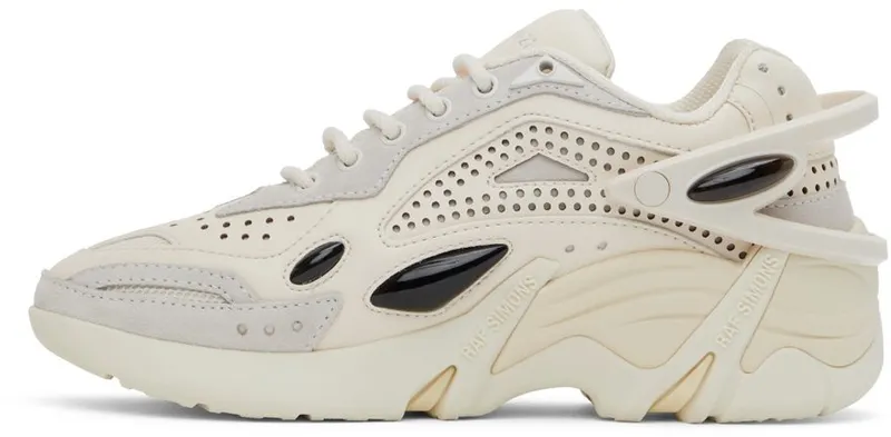 Raf Simons White Cylon-21 Sneakers (HR740007S)