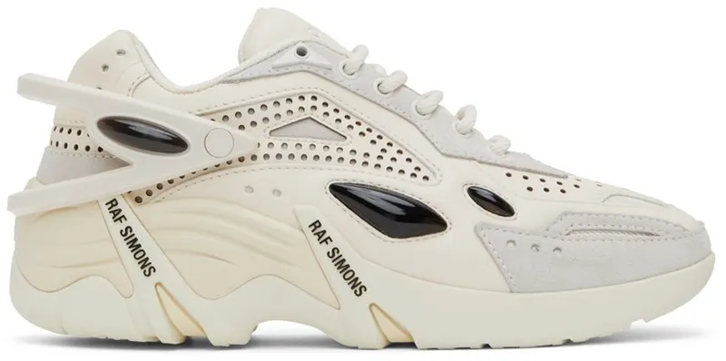 Raf Simons White Cylon-21 Sneakers (HR740007S)