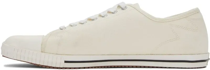 Palm Angels Off-White Vulcanized Low-Top Sneakers (PMIA073S22FAB0010110)