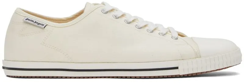 Palm Angels Off-White Vulcanized Low-Top Sneakers (PMIA073S22FAB0010110)