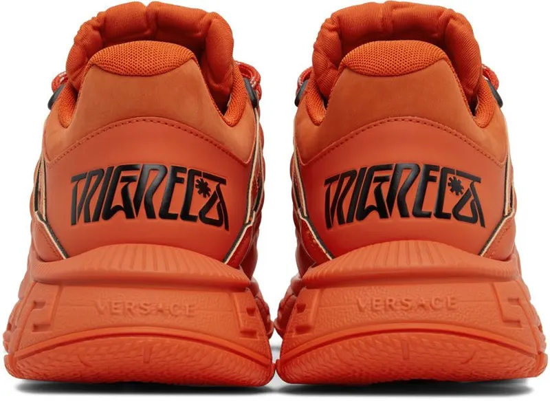 Versace Orange Trigreca Sneakers (DSU8094 1A02709)