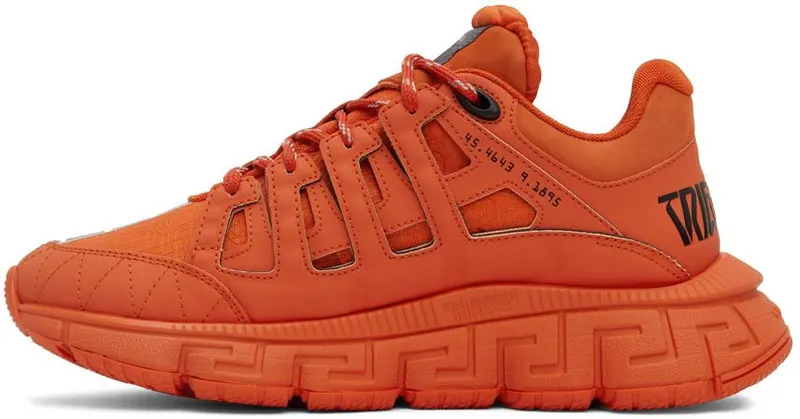 Versace Orange Trigreca Sneakers (DSU8094 1A02709)