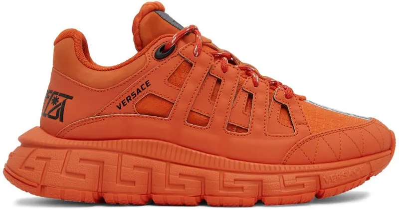 Versace Orange Trigreca Sneakers (DSU8094 1A02709)
