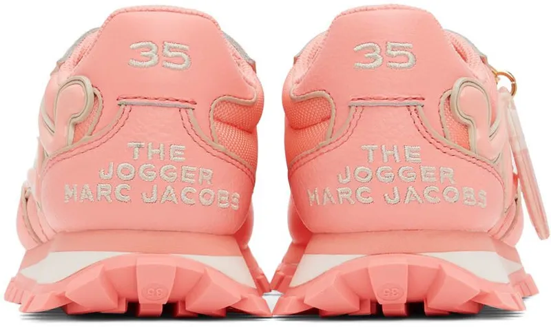 Marc Jacobs Pink ‘The Fluo Jogger’ Sneakers (M9002371)