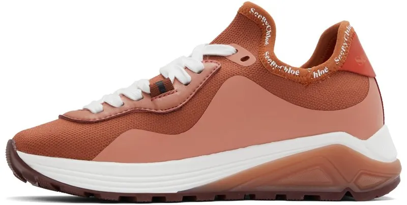 See by Chloé Red Brett Sneakers (SB38181A 15342)