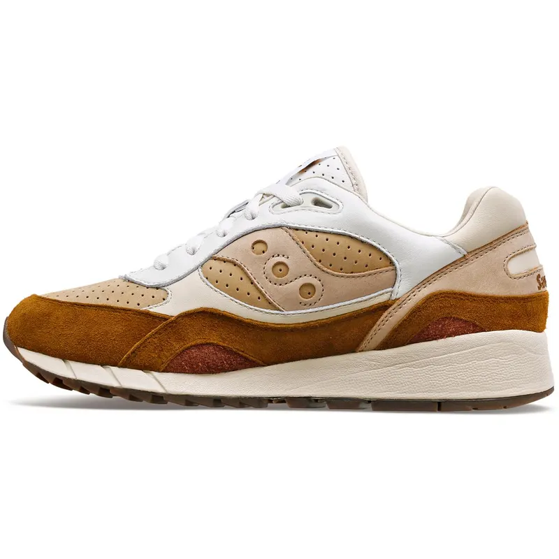 Saucony Shadow 6000 “Coffee Pack” (Brown / White)