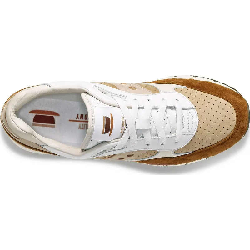 Saucony Shadow 6000 “Coffee Pack” (Brown / White)