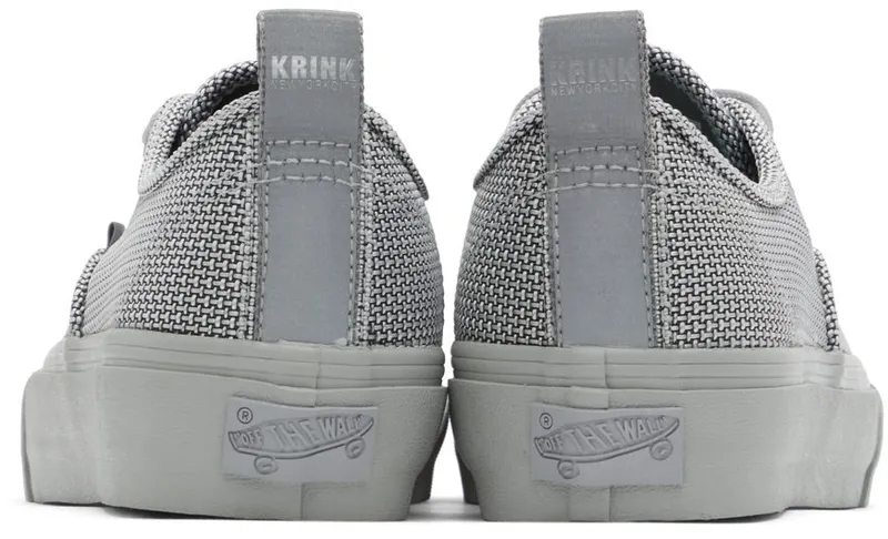 Vans Silver Krink Edition Authentic LX Sneakers (VN0A4CS4176)
