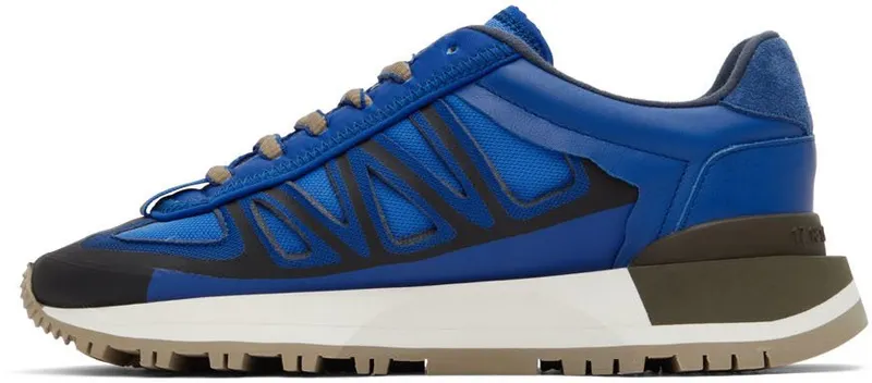 Maison Margiela SSENSE Exclusive Blue 50/50 Sneakers (S58WS0217 P4760)