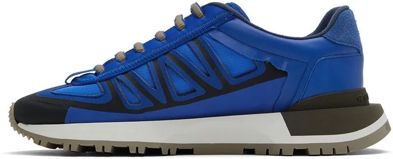 Maison Margiela SSENSE Exclusive Blue 50/50 Sneakers (S57WS0444 P4760 H2931)