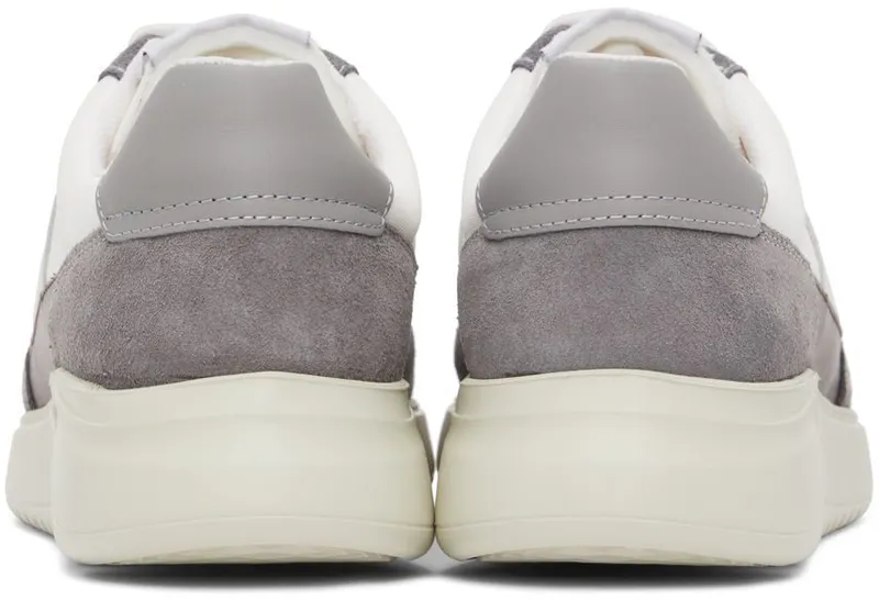 Axel Arigato SSENSE Exclusive White & Gray Genesis Vintage Runner Sneakers (F0084067)