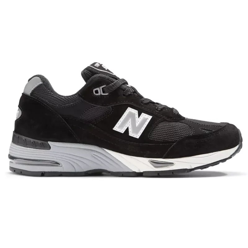 New Balance 991 Made in UK WMNS Black Silver (W991EKS)
