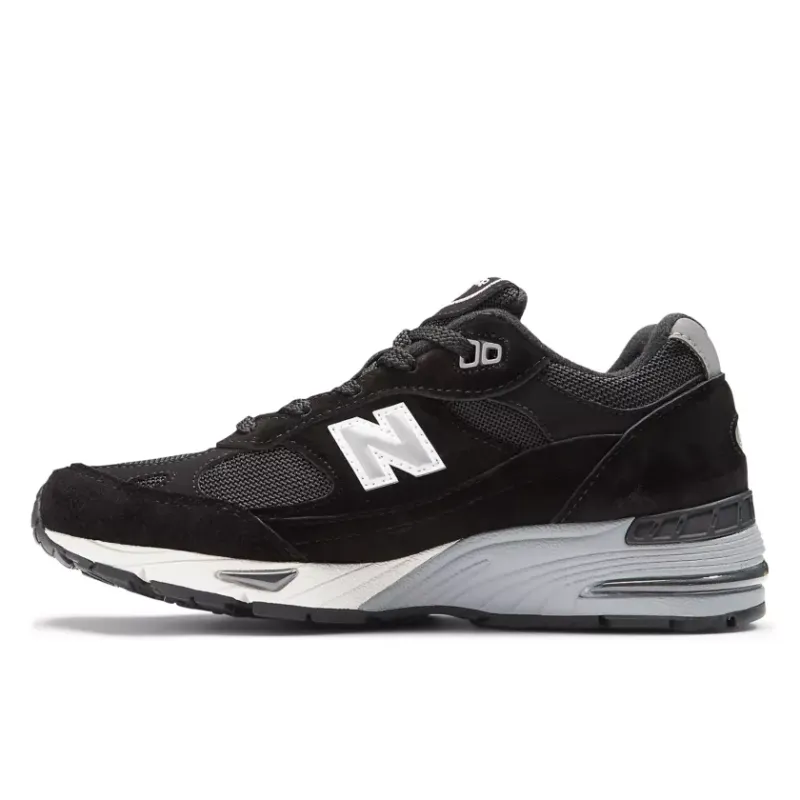 New Balance 991 Made in UK WMNS Black Silver (W991EKS)