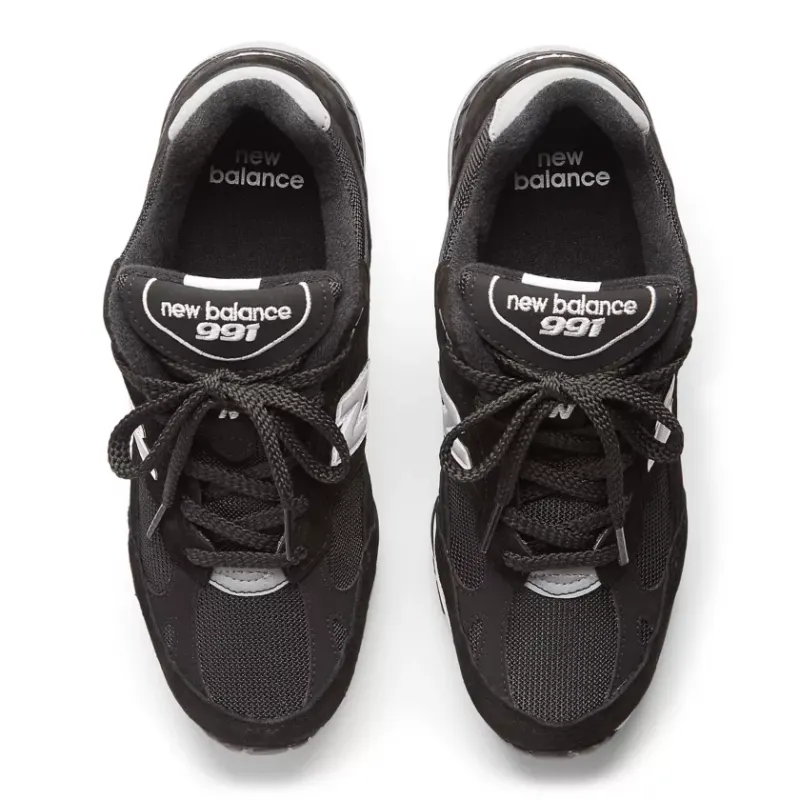 New Balance 991 Made in UK WMNS Black Silver (W991EKS)