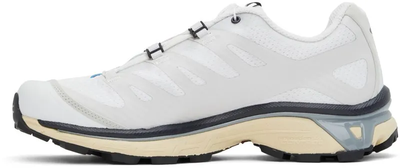 Salomon White & Gray XT-4 Sneakers (417097)