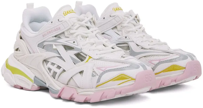 Balenciaga White Track 2.0 Sneakers (568615 W3AE2)