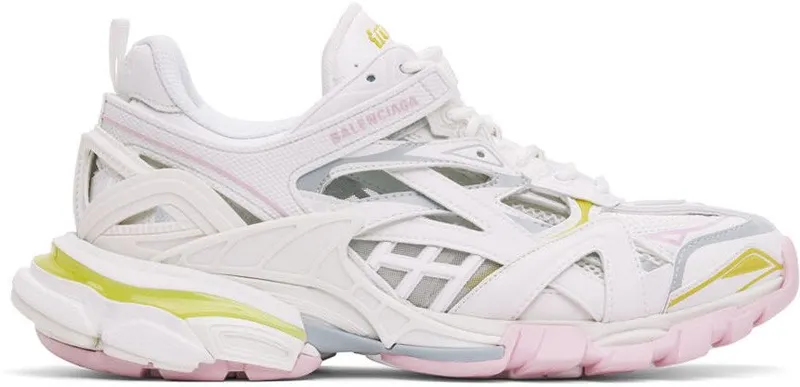 Balenciaga White Track 2.0 Sneakers (568615 W3AE2)