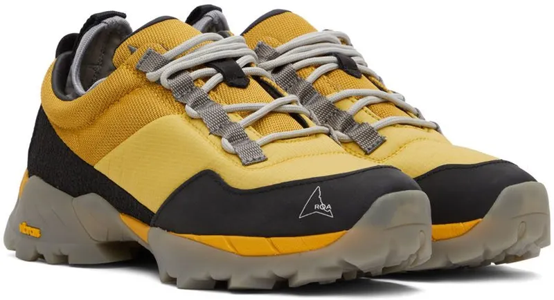 ROA Yellow Double Neal Sneakers (FA30-069)