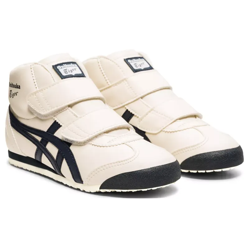Onitsuka Tiger MEXICO Mid Runner KIDS Birch/India Ink (1184A002.200)