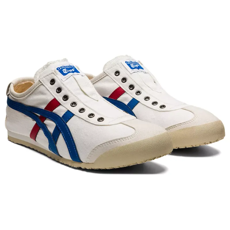 Onitsuka Tiger MEXICO 66 SLIP-ON White/Tricolor (D3K0N.0143)