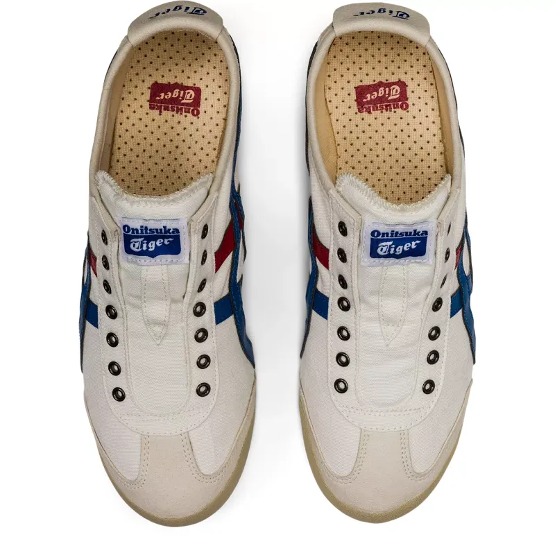 Onitsuka Tiger MEXICO 66 SLIP-ON White/Tricolor (D3K0N.0143)