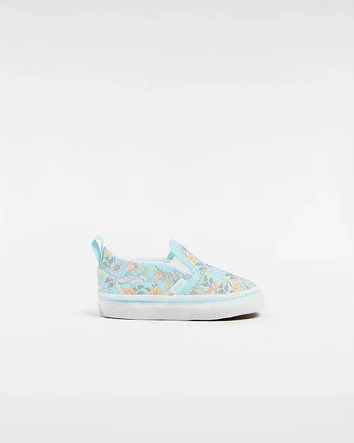 VANS Slip-on V Glitter Met Klittenband Blauw (VN000UBSBER)