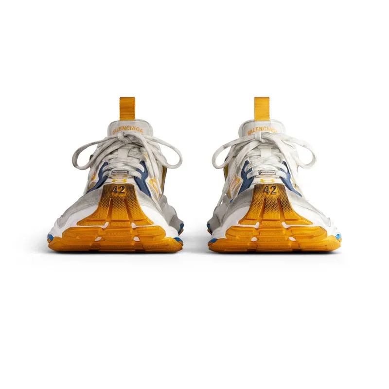 Balenciaga Cargo Sneaker White / Grey / Orange / Blue (785754W2MV19174)