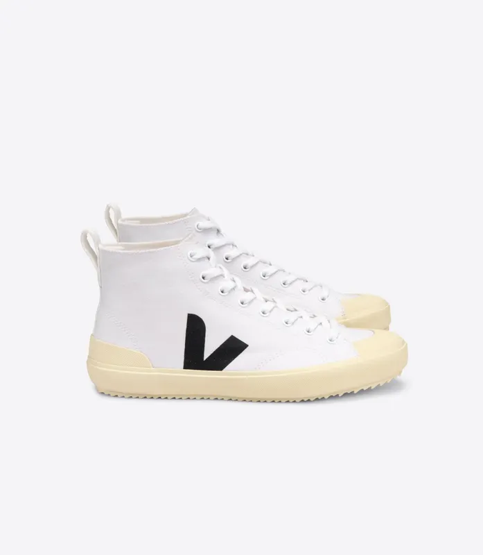 Veja NOVA HT CANVAS WHITE BLACK BUTTER SOLE (NT0102553)