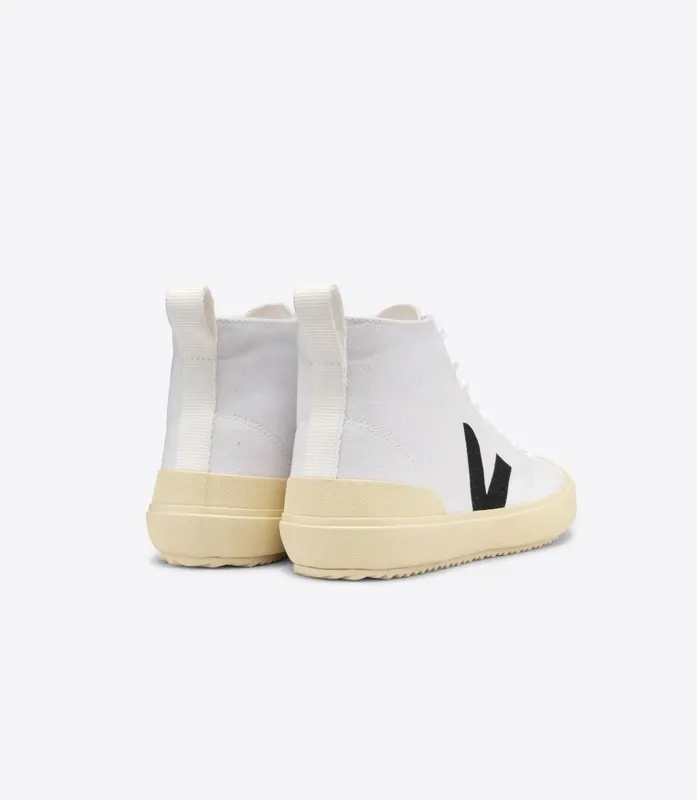 Veja NOVA HT CANVAS WHITE BLACK BUTTER SOLE (NT0102553)