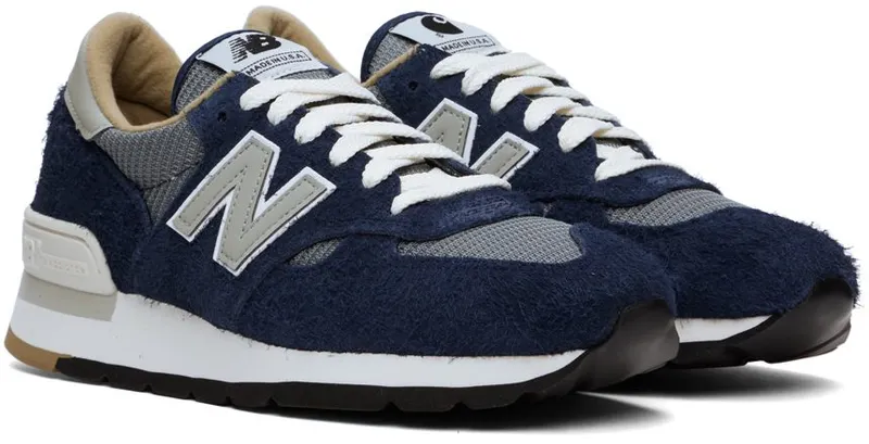 Carhartt Work In Progress Navy New Balance Edition 990v1 Sneakers (M990CH1)