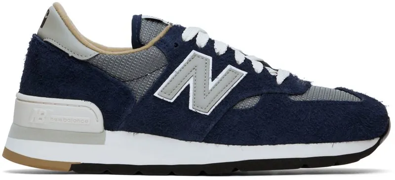 Carhartt Work In Progress Navy New Balance Edition 990v1 Sneakers (M990CH1)