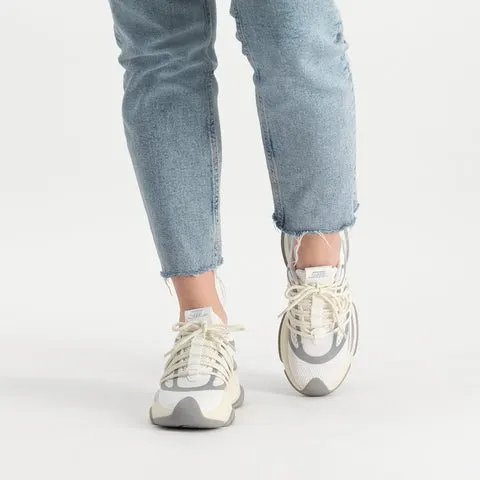 Steve Madden Boost up White/Sil