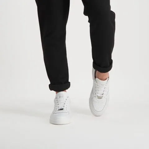 Steve Madden Men Brent White Leather