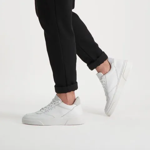 Steve Madden Men Brent White Leather