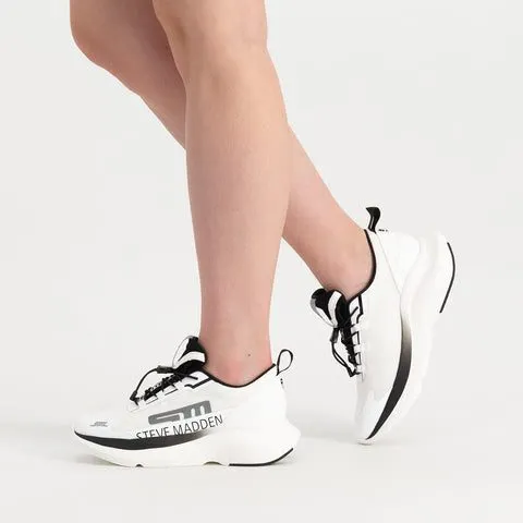 Steve Madden Elevate 2 White/Black