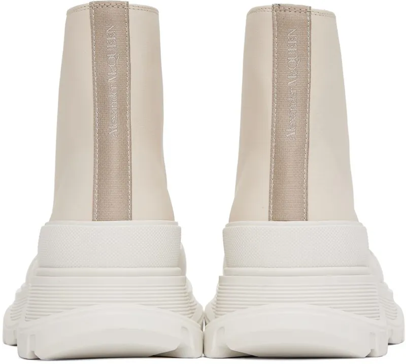 Alexander McQueen Black Tread Slick High Sneakers (705661WHZ62)
