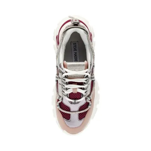 Steve Madden Miracles Mauve/ White