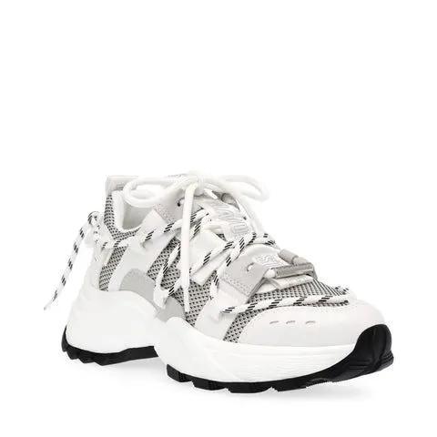 Steve Madden Tazmania White/ Grey