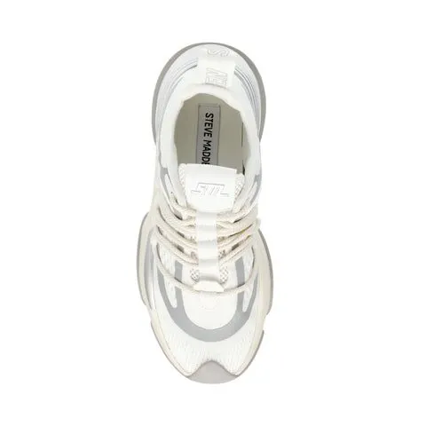 Steve Madden Boost up White/Sil