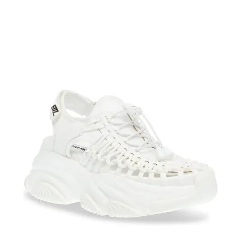 Steve Madden Power Up White/White