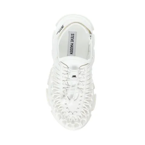 Steve Madden Power Up White/White